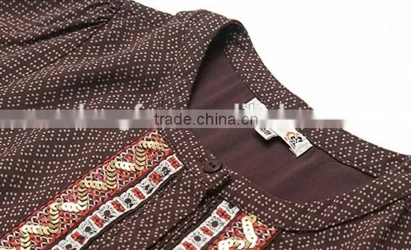 Fall Boutique Girl Clothing Vintage Long Sleeve 100% Cotton Casual Girl Child Dress Custom High Quality photo-6