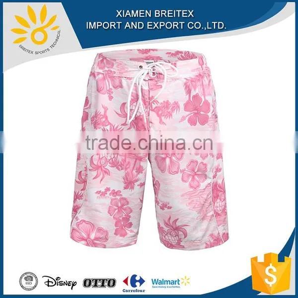 Hot Selling 2017 Mens High Quality Drawstring Beach Pants