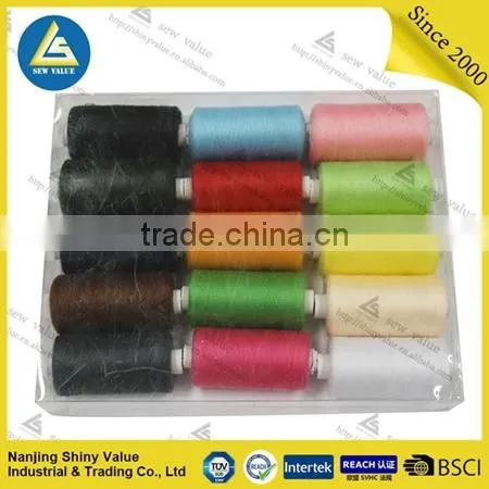 Various Colors 10pcs/card 40/2 Polyester Sewing Thread photo-6