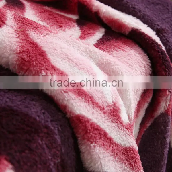 China Supplier Customized Rose Print Summer Blanket photo-5