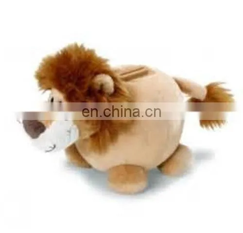Baby Toys Plush Animal Shape Lion Money Box