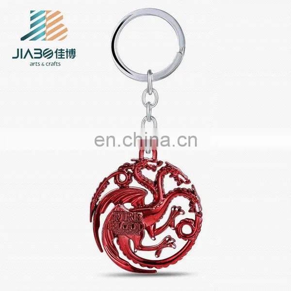 Game of Thrones Keychain House Stark Key Chain Song Of Ice And Fire Key Rings Holder Souvenir For Gift Chaveiro Men Jewelry photo-6