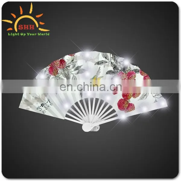 New Products 2016 Innovative Products Hand Held Folding Fans With LED Lights photo-6