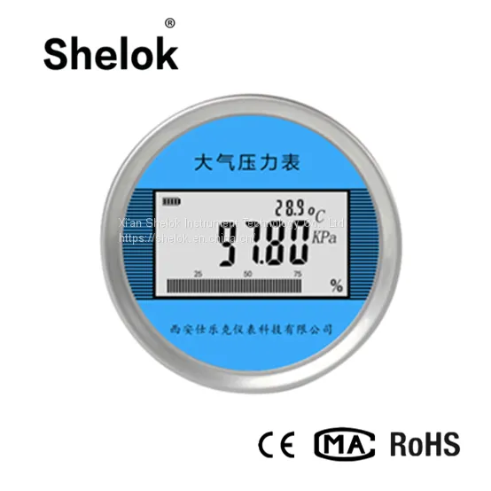 Atmospheric 110 KPa Battery Digital Manometer photo-2