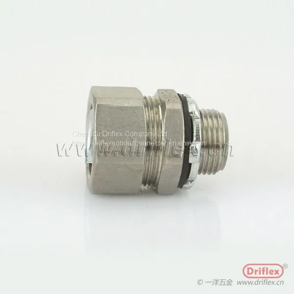 Driflex NPT PG PF Metric Thread Flexible Steel Conduit Fittings photo-5