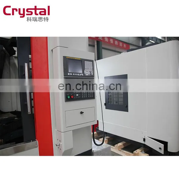 VMC1060 High Quality Resin Sand GSK/SIEMENS/FANUC CNC Lathe Machine photo-4