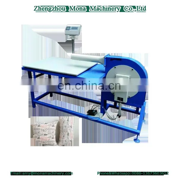 Top grade factory supply pillow stuffing machine with recycle system