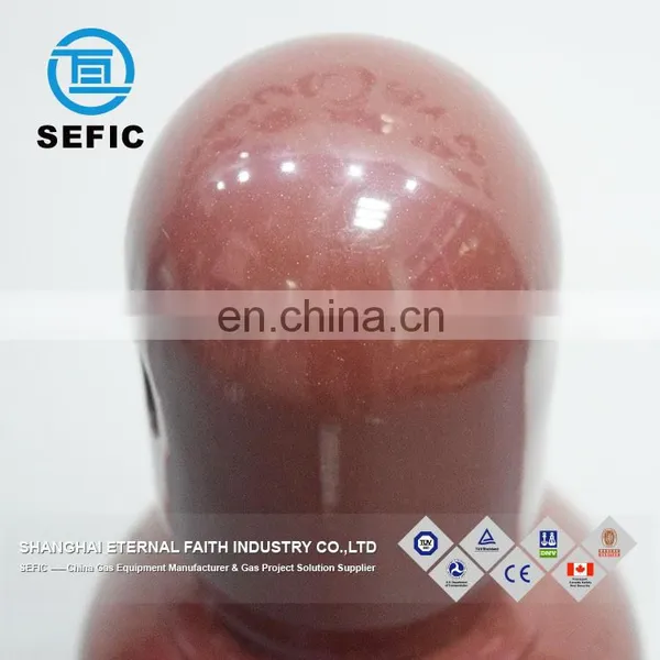 High Quality Oxygen Argon CO2 Nitrogen Acetylene Steel Cylinder photo-3