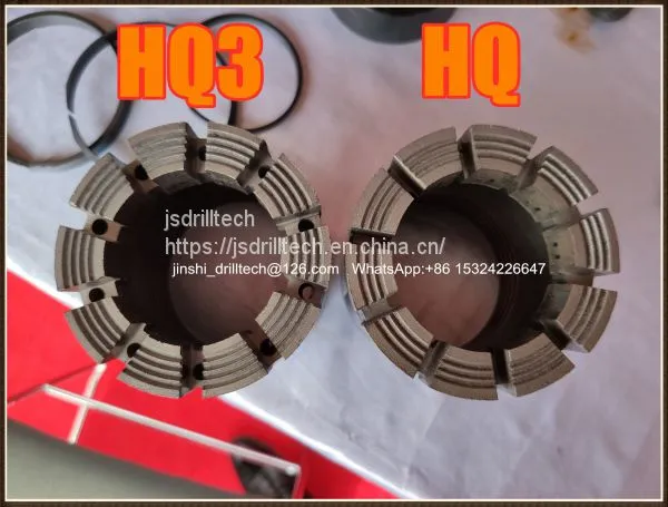 HQ HQ3 Impregnated Diamond Core Drill Bits, Exploration Drilling Bit, Rock Coring, Geotechnical Drilling Bits photo-5