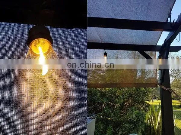E27 LED String Light Outdoor Light String S14 Edison Bulb Led Serial Lights 48ft 15 Sockects-EU Plug photo-4