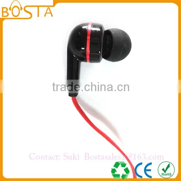 Promotional Comfortable Communication Wholesale Fancy Flat Wired Earphones Earbuds photo-5
