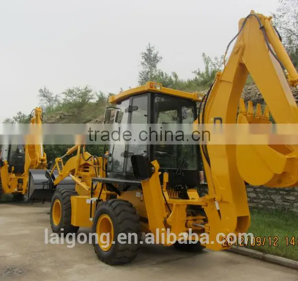 0.8-1.2m3 Bucket Capacity Loader Backhoe photo-3