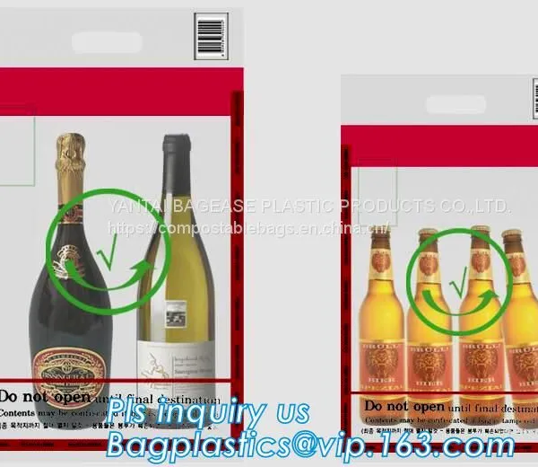 Tamper Evidence Bags With Barcode And Serial Number Bank Money Coin Deposit Change Security Bags photo-3