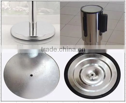Stainless Barriers Stand With Retractable Belt photo-5