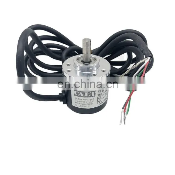 ES38-06G200BST5 Simple Incremental Shaft Encoder 5V 200pulse A B Phase Encoder photo-5