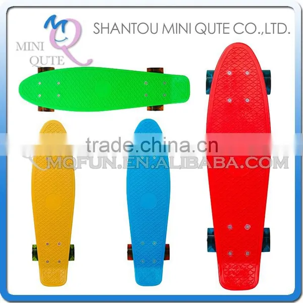 MINI QUTE Outdoor Fun & Sports 4 Color 22.5" Plastic Funny Kids Boys Children Gift Skateboard Educational Toy NO.WME05008A/C/H/D