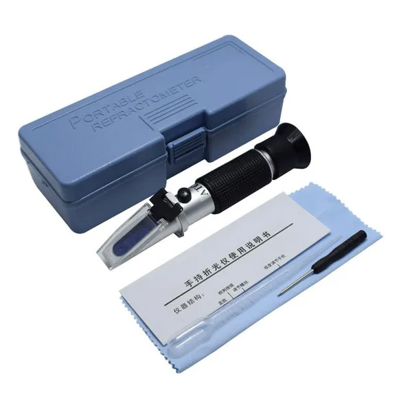 Optical Instruments Refractometers Wine Brix and Alcohol Meter Test photo-3