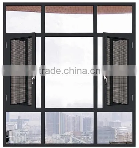 Thermally Broken Aluminum Casement Windows With Screen photo-3
