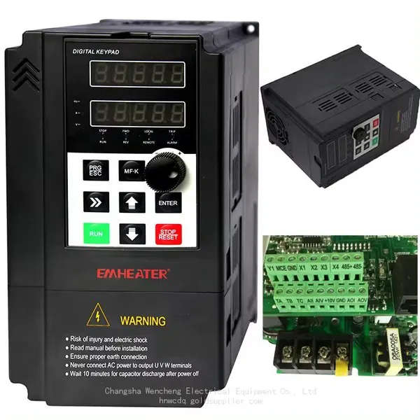 18,5 кВт VFD VSD 3-фазный 380В преобразователь частоты, драйвер переменного тока, контроллер привода переменной скорости, для тяжелых нагрузок