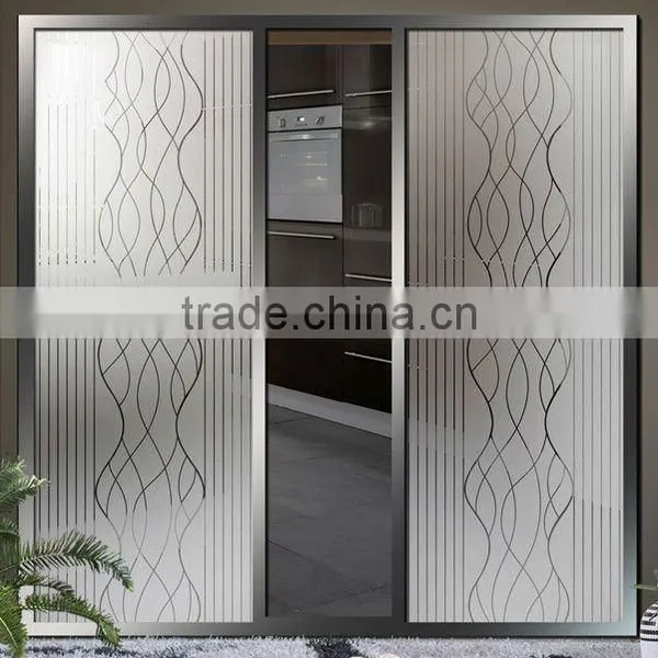 Decor Beauty Acid Etched Pattern Glass photo-2