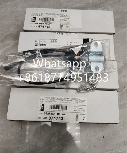 Volvo ship engine starting relay 874743