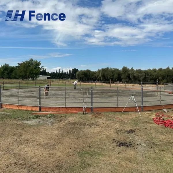 Professional Galvanized Steel Powder Coated Livestock Panel Horse Corral Fencing Goat Sheep Pen Farm Panels photo-3