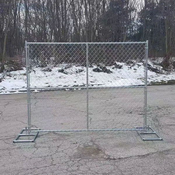 PVC Coated Chain Link Temporary Fence With 3mm Wire Diameter photo-1