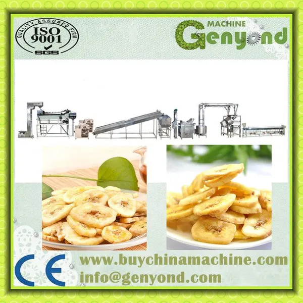 Automatic Banana Peeling Slicing Cutting Blanching Frying Packing Plantain Chips Making Machine Production Line photo-3