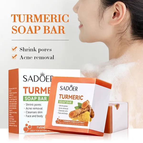 Wholesale Herbal Ginseng & Ginger Handmade Soap – Deep-Cleansing Essential Oil Soap for Face and Body photo-2
