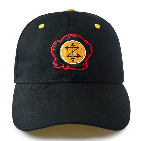 Factory Price Custom 5 Panel Baseball Hat Low MOQ Black Gold Embroidery Letter Z Arrow Sport Cap for Brands