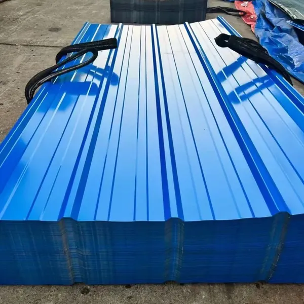 550MPa Tensile Strength Galvanized Pre-Coated Corrugated Board for Industrial Building