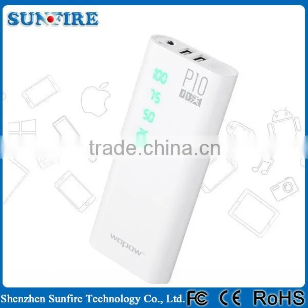 Original Wopow Usb Power Bank 10000mah, Cheap Harga Power Bank 10000mah for Samsung photo-2