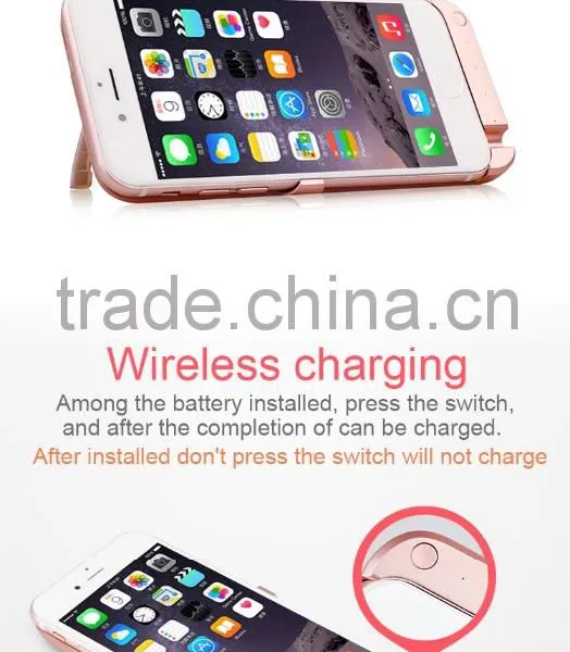 Supplier China Mobile Phone Case New Trend Handphone Customised Smartphone Power Bank Case Phone Battery Case for Iphone6 photo-4