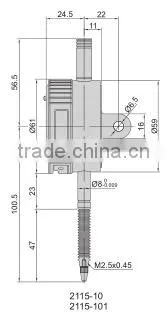 Digital Dail Temperature Weighing Indicator 2115-10 photo-2
