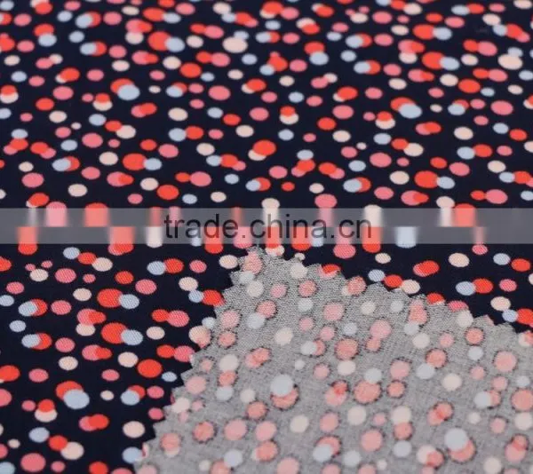 THE BEAUTIFUL SPOT PATTERN 100% RAYON PRINTING FABRIC RAYON CHALLIS FABRIC 30S Quality Choice photo-5