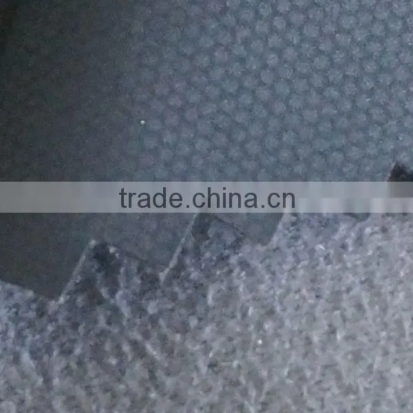 54/55'' Width Polyester pu Suede Leather for Winter Garments