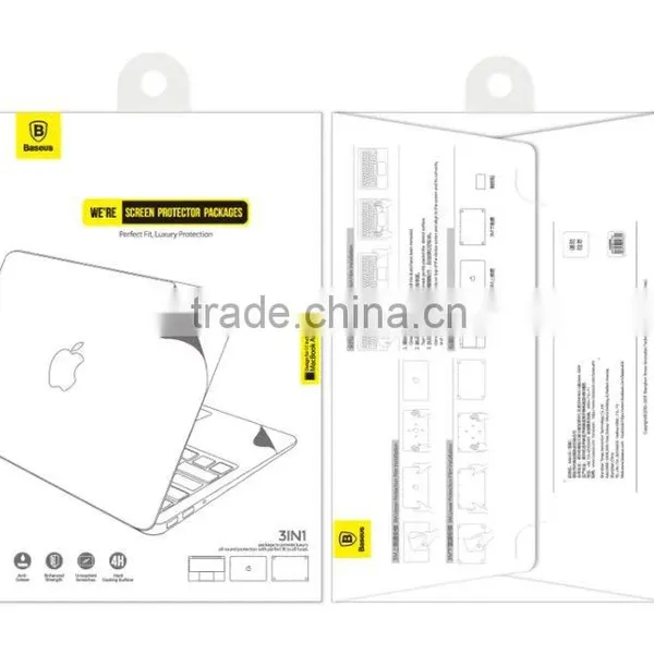 Baseus Clear Ultrathin 4H Screen Protector Set for MacBook Air 11 Inch No Silicon Screen Protective Film Case for Macbook Air11 photo-6