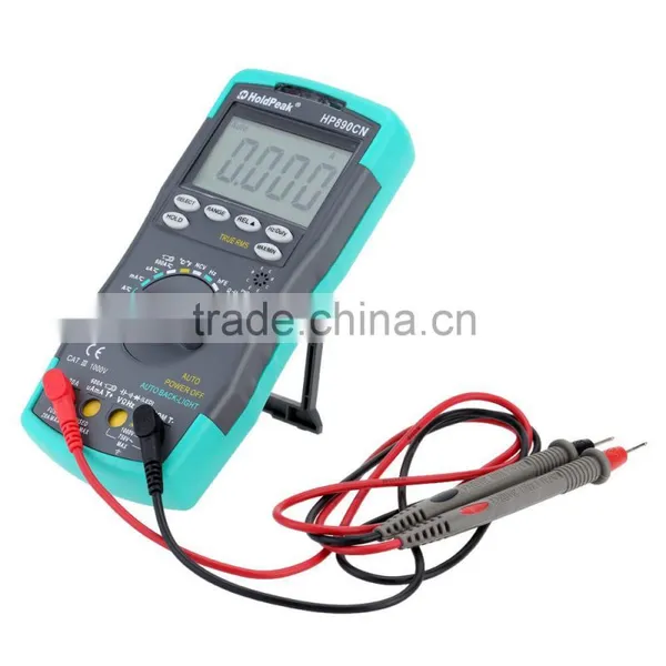 HoldPeak HP-890CN HP890CN LCD Digital Multimeter DMM With NCV Detector DC AC Voltage Current Meter Resistance Diode Capaticance photo-3