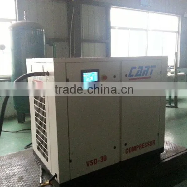 Most Efficient Inverter Air Compressors Screw Air Compressor With Air Dryer photo-3