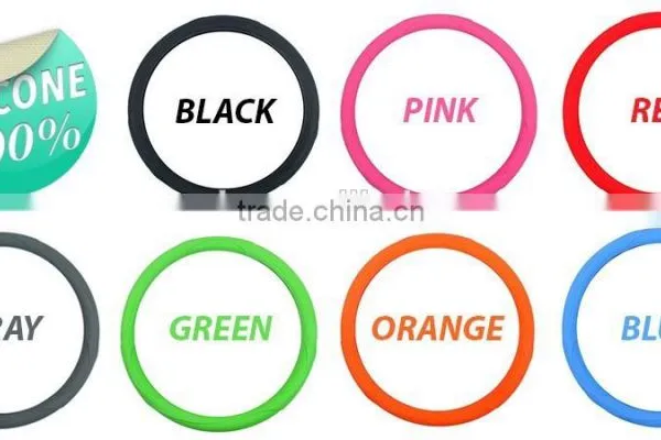 Car Silicone Steering Wheel Cover photo-5