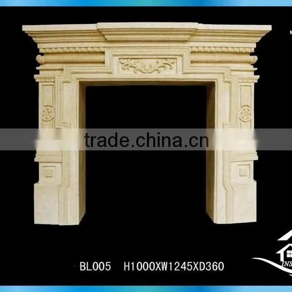 Antique fireplace mantels