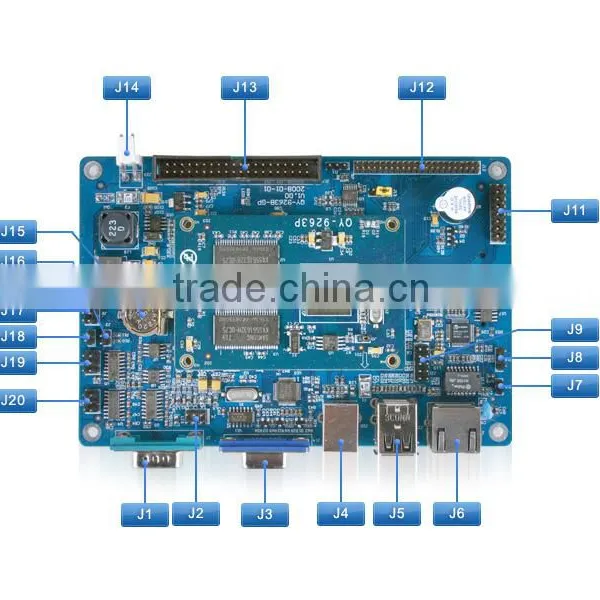 High Performance ATMEL AT91SAM9263 CPU ARM Discovery Board photo-2