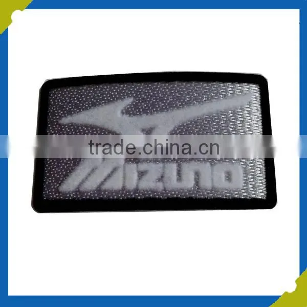 Heat Transfer 3d Custom Flocking Clothing Labels in High Quality photo-2