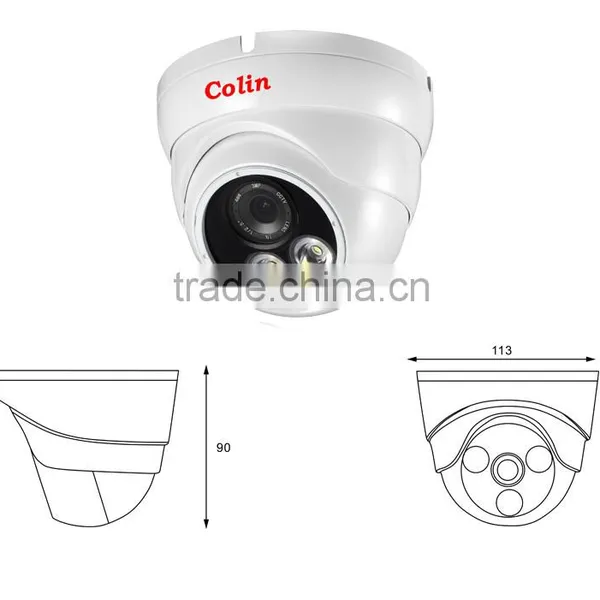 High Defination 1.3mp Waterproof ir Ahd Camera Support ODM photo-2