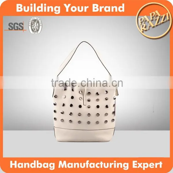 4583-2015 HIGH QUALITY FASHION LADY HANDBAG, BEIGE COLOR HANDBAGS, GENUINE LEATHER HANDBAGS, Bolsos FACTORY PRICE