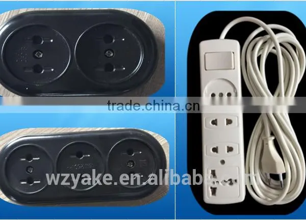 YK 1001 Hot Sale eu Style 3 Way Extension Socket for Russia photo-2