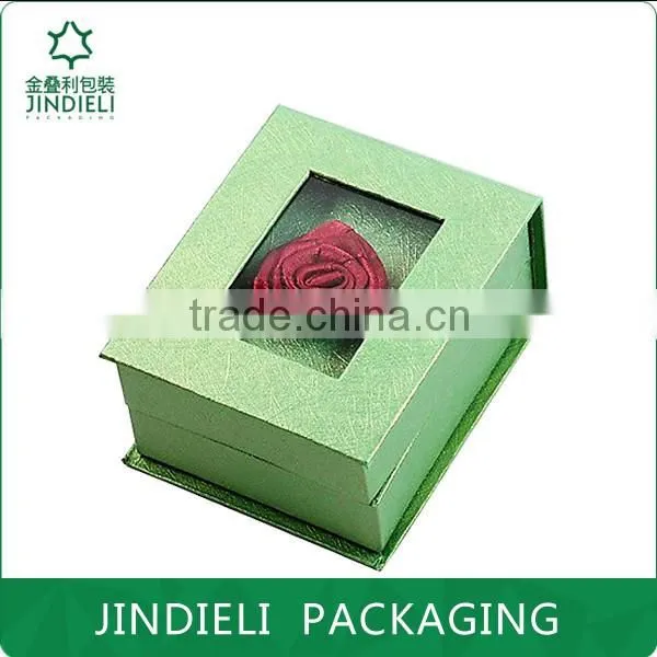 Custom Logo Window Jewelry Boxes Packaging photo-3