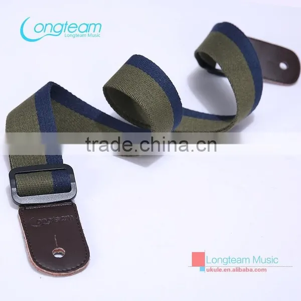 Leather Guitar&ukulele Strap With Cotton Tape,high Quality Belt for Wholesale,Rainbow Series photo-2