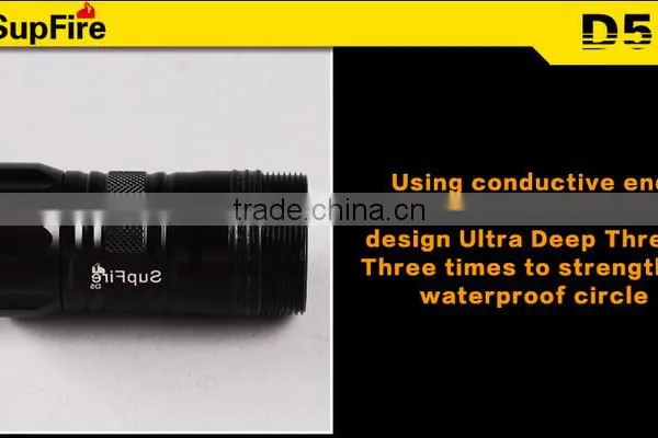 SupFire Diving LED Flashlight D5 With One Mode and 1000lm photo-6
