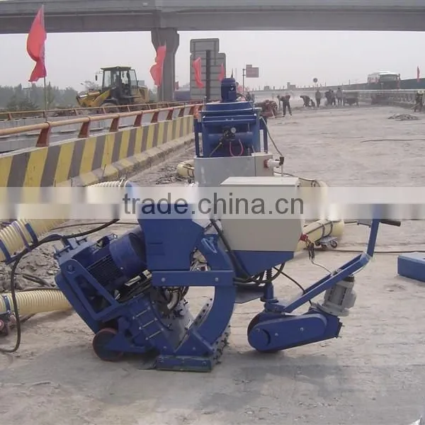 ROPW Series Portable Sand Blasting Machine, Portable Steel Bridge Deck Shot Blasting Machine